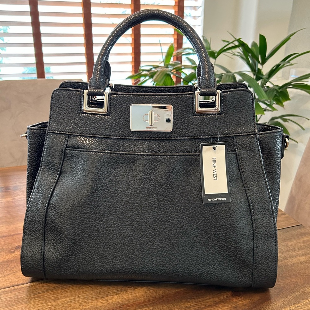 New Nine West Satchel, with removable strap